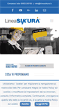 Mobile Screenshot of lineasikura.it